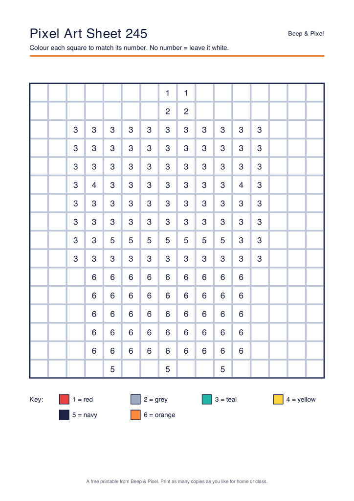 Preview of Pixel Art Sheet 245