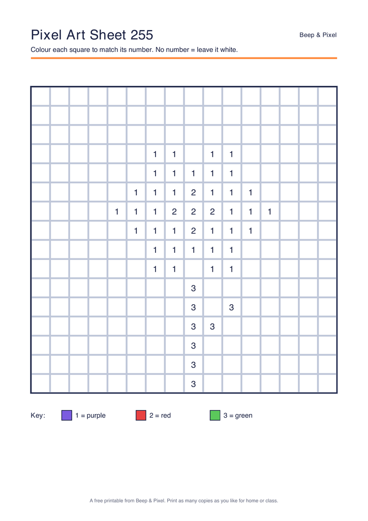 Preview of Pixel Art Sheet 255