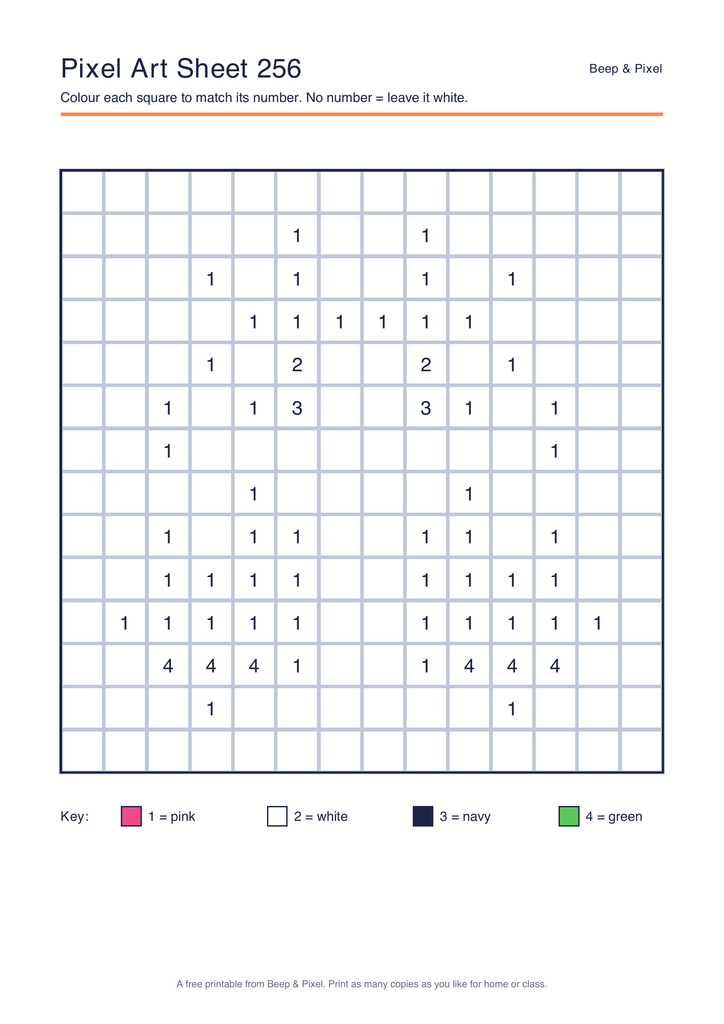 Preview of Pixel Art Sheet 256