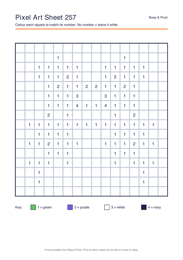Preview of Pixel Art Sheet 257