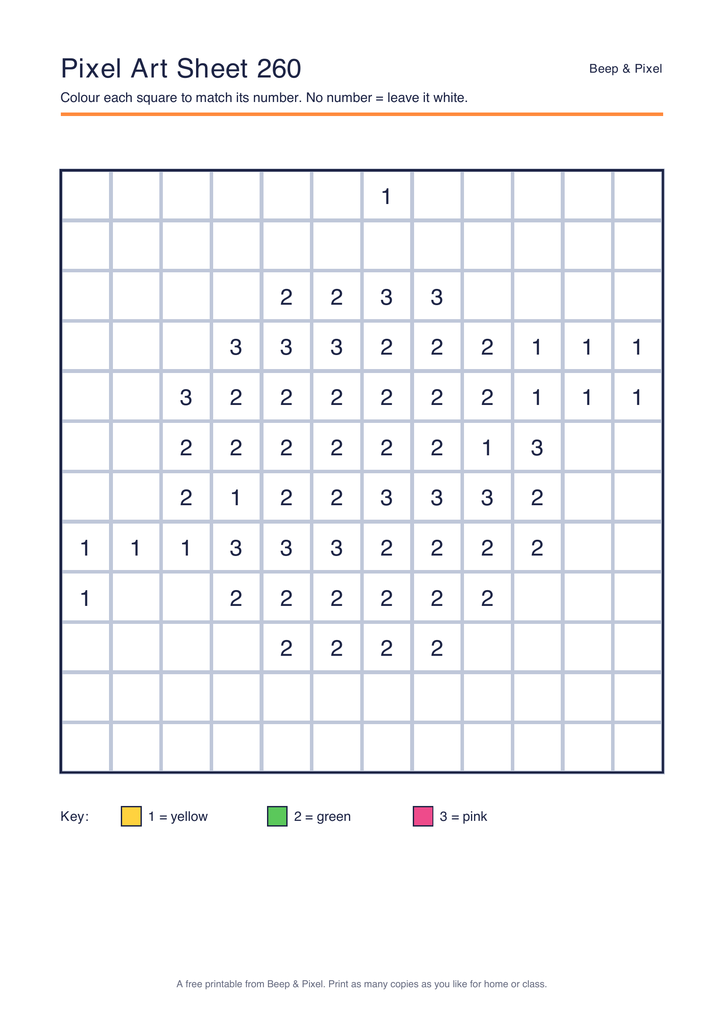 Preview of Pixel Art Sheet 260