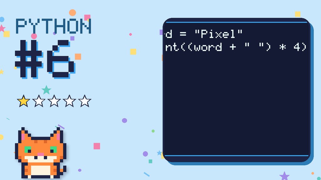 Python Puzzler 6 card