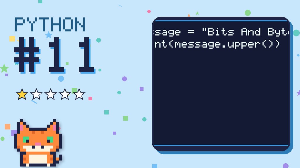 Python Puzzler 11 card