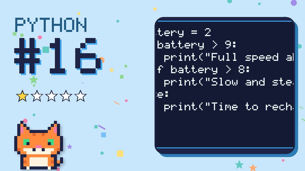 Python Puzzler 16 card