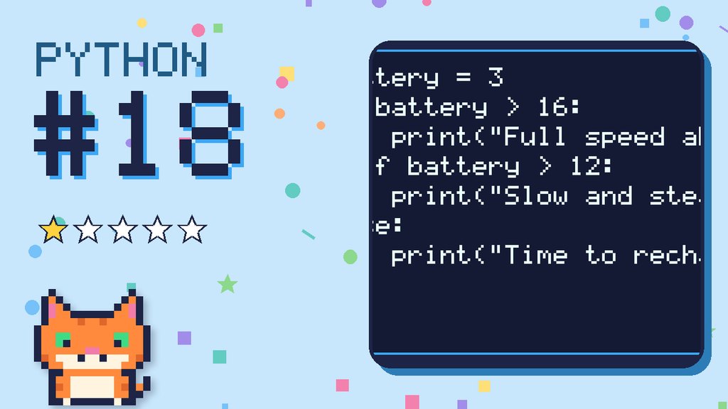 Python Puzzler 18 card