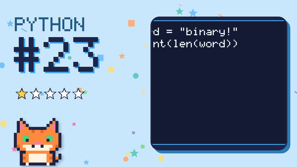 Python Puzzler 23 card