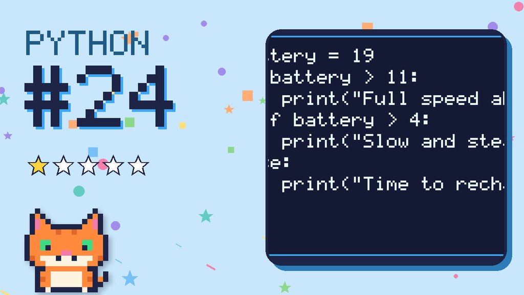 Python Puzzler 24 card
