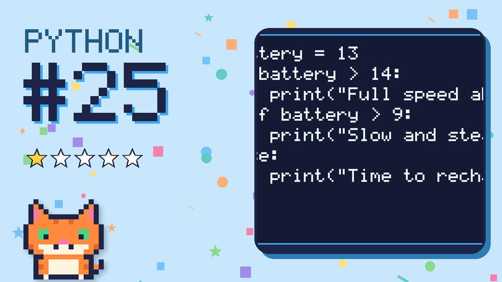 Python Puzzler 25 card
