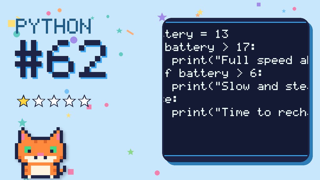 Python Puzzler 62 card