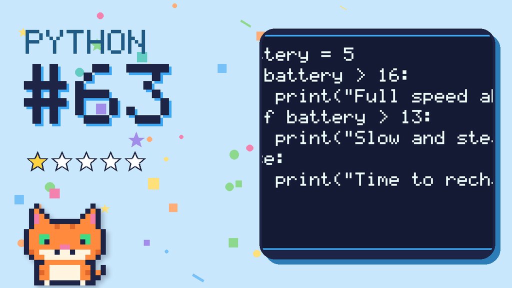 Python Puzzler 63 card