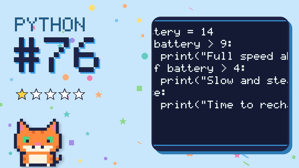 Python Puzzler 76 card