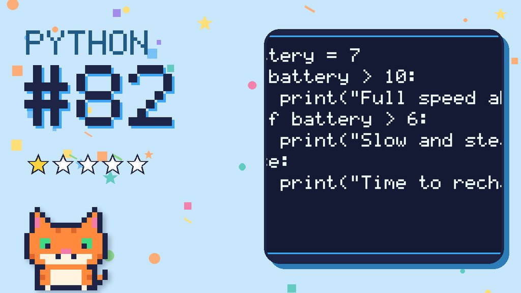 Python Puzzler 82 card