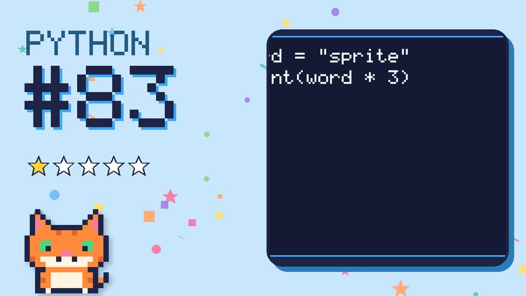 Python Puzzler 83 card