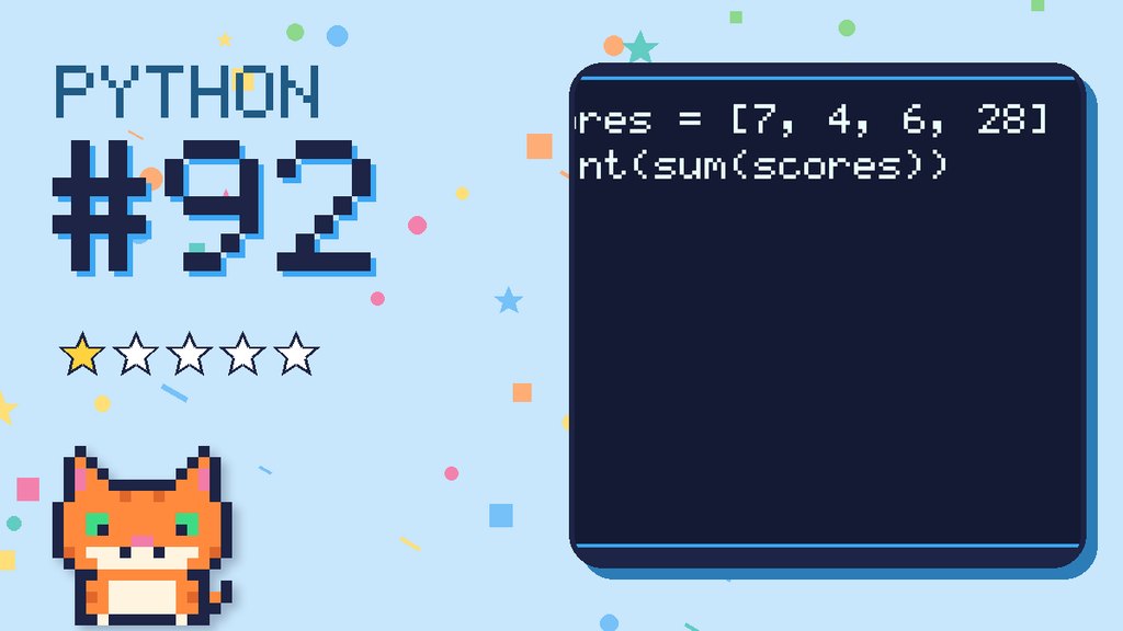 Python Puzzler 92 card