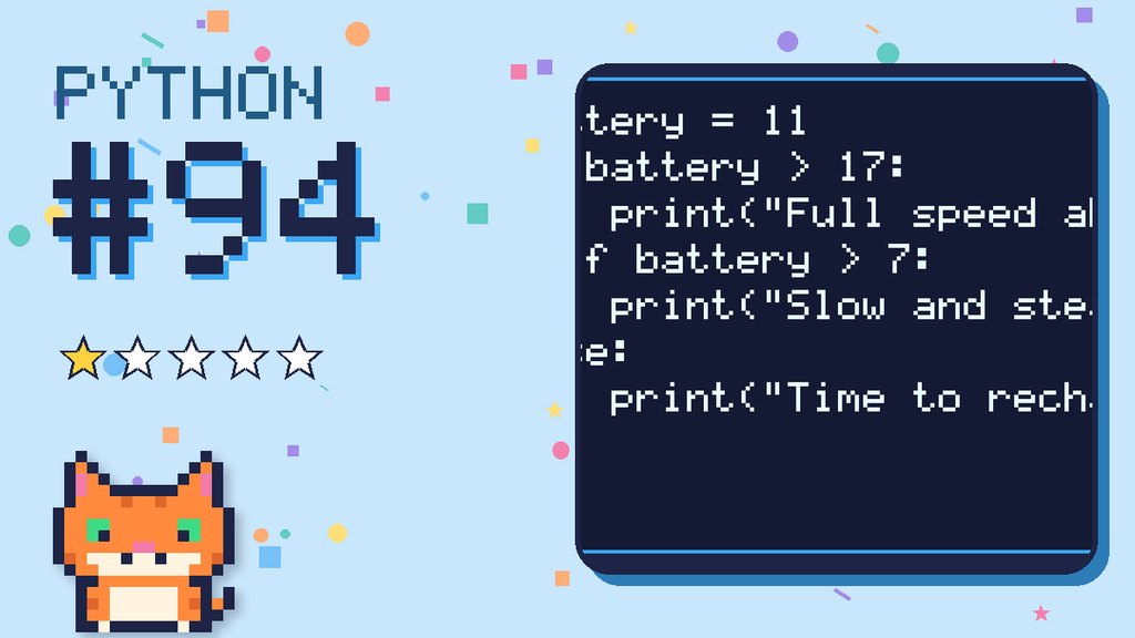 Python Puzzler 94 card