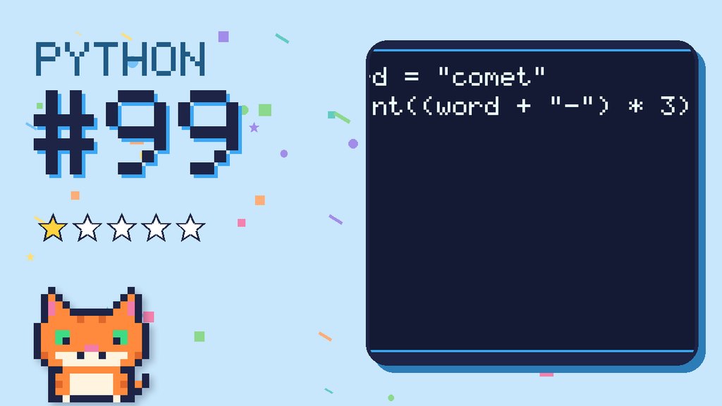 Python Puzzler 99 card
