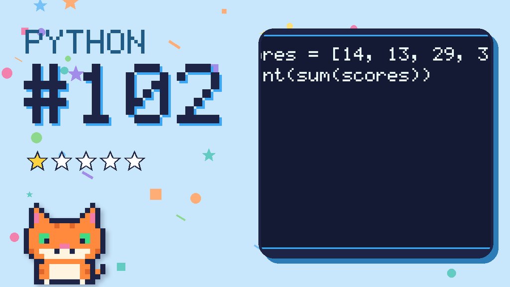Python Puzzler 102 card