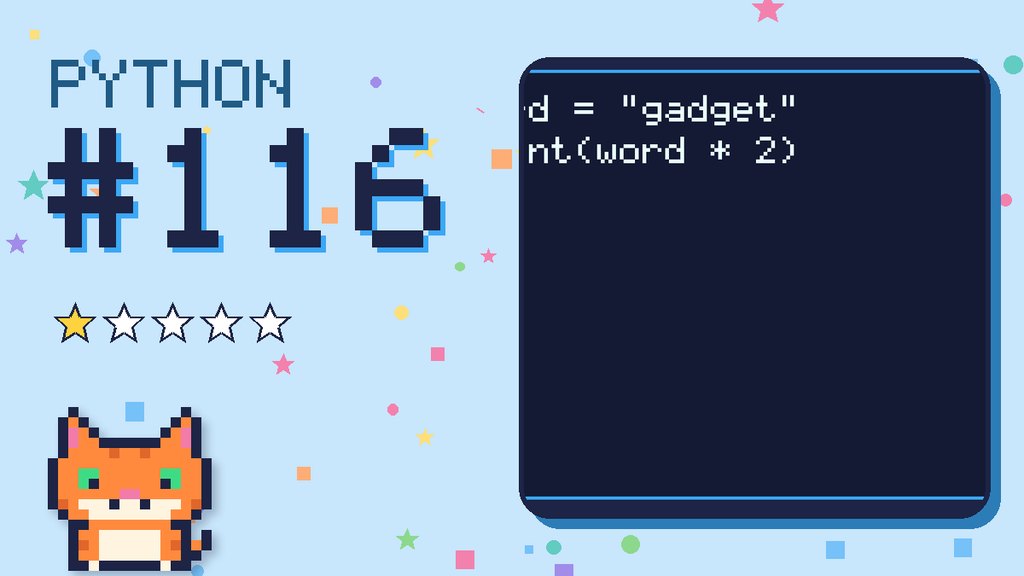 Python Puzzler 116 card