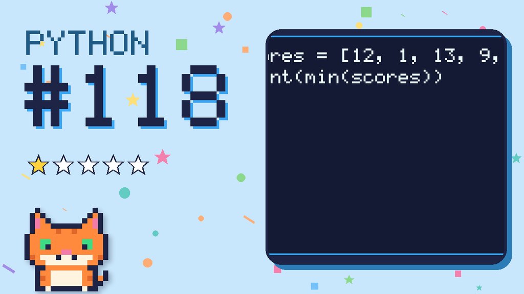 Python Puzzler 118 card