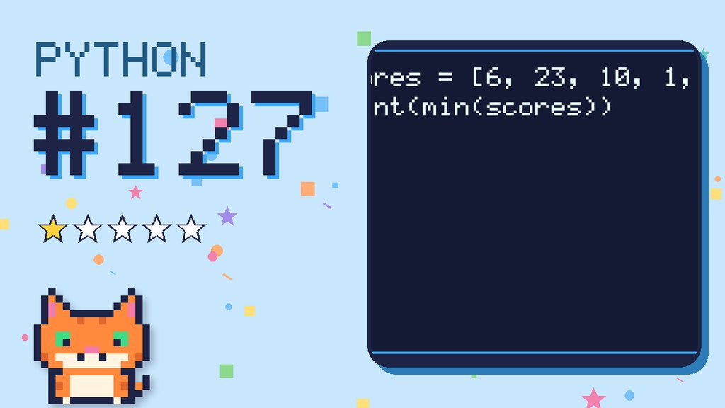 Python Puzzler 127 card