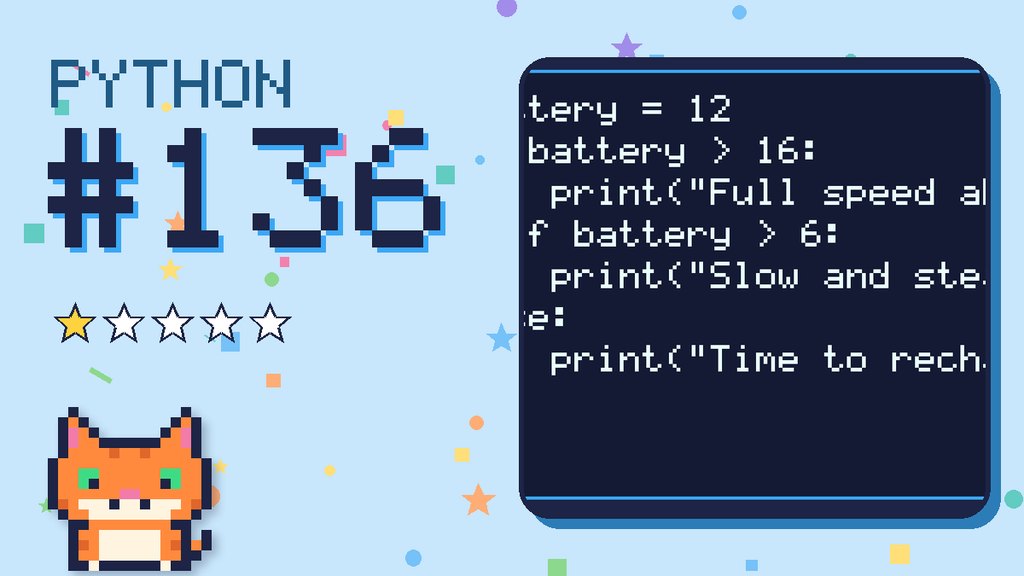 Python Puzzler 136 card