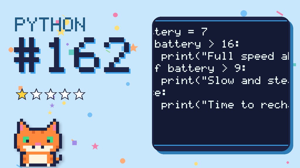 Python Puzzler 162 card