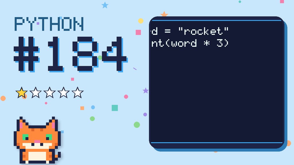 Python Puzzler 184 card