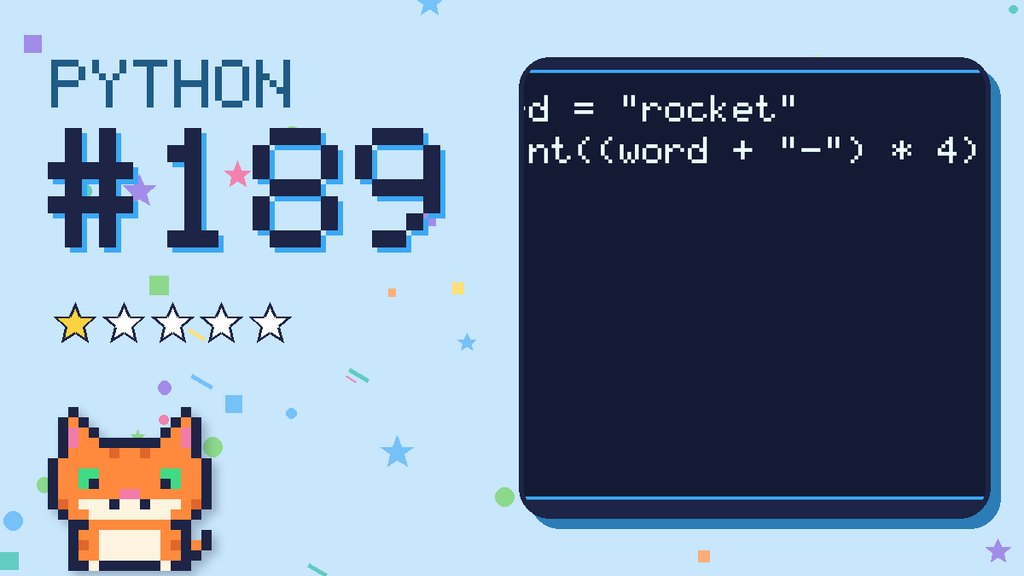Python Puzzler 189 card