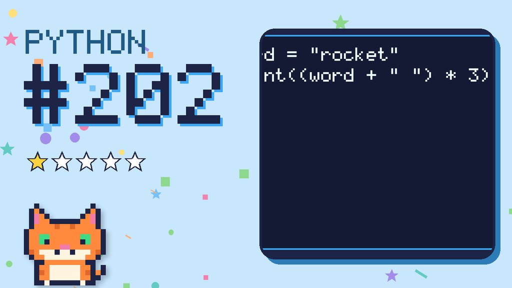 Python Puzzler 202 card