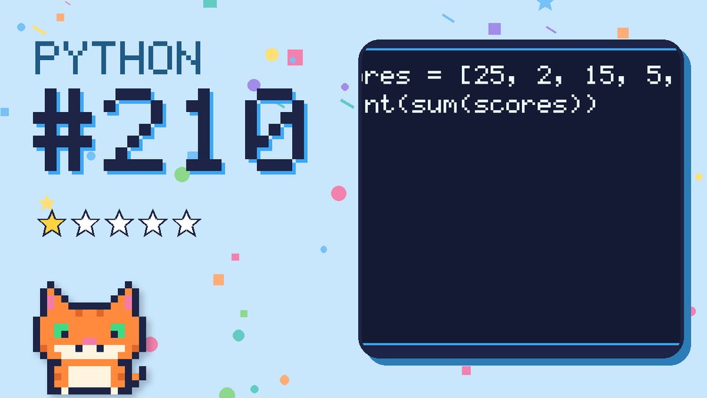 Python Puzzler 210 card