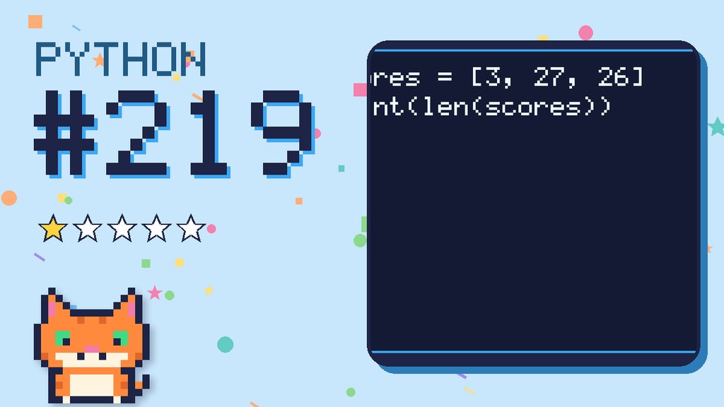 Python Puzzler 219 card