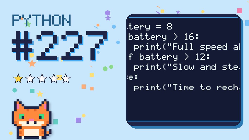 Python Puzzler 227 card