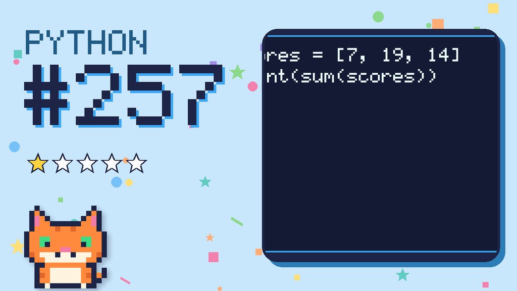 Python Puzzler 257 card