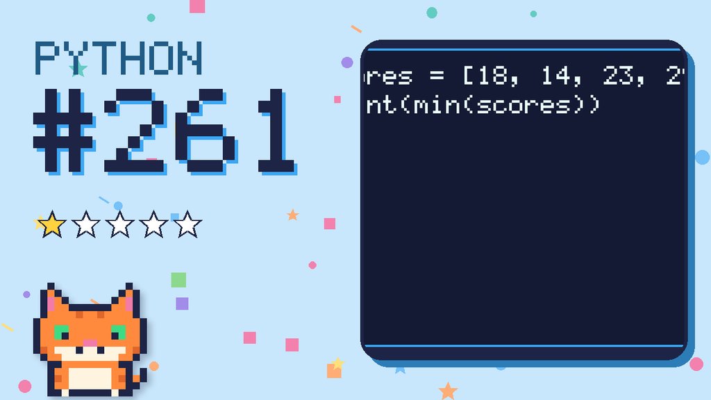 Python Puzzler 261 card