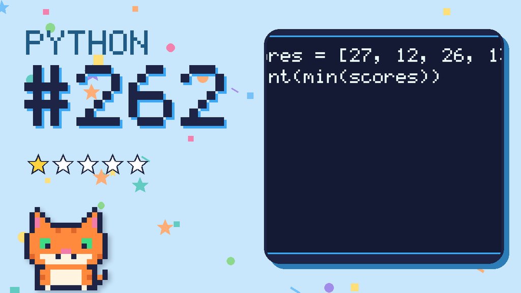 Python Puzzler 262 card