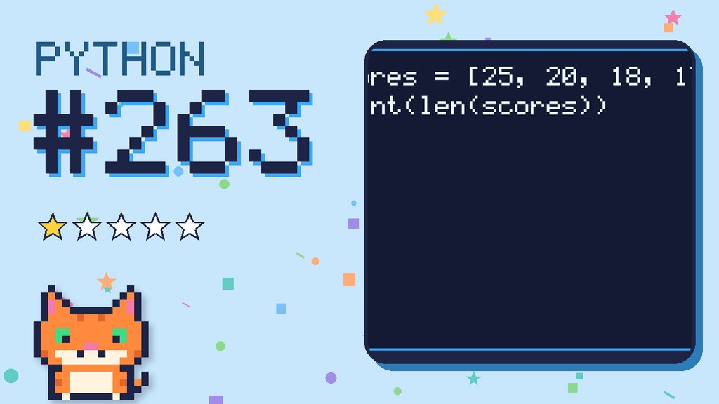 Python Puzzler 263 card
