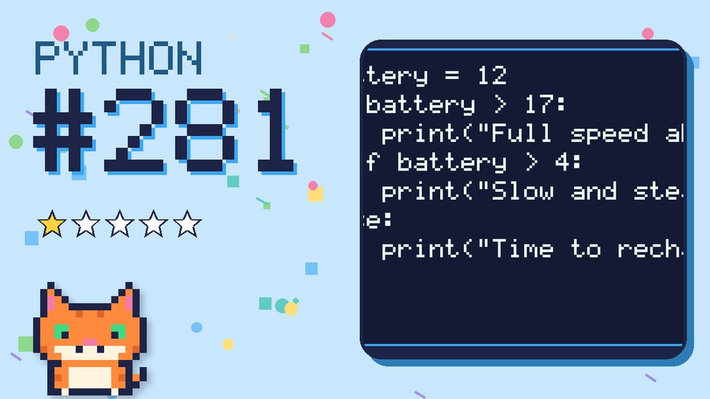 Python Puzzler 281 card