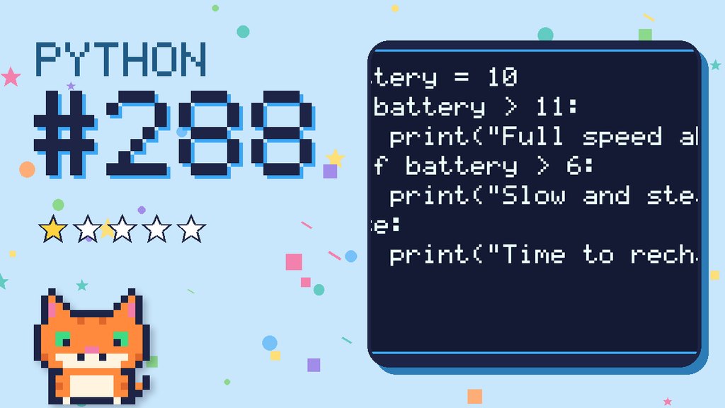 Python Puzzler 288 card