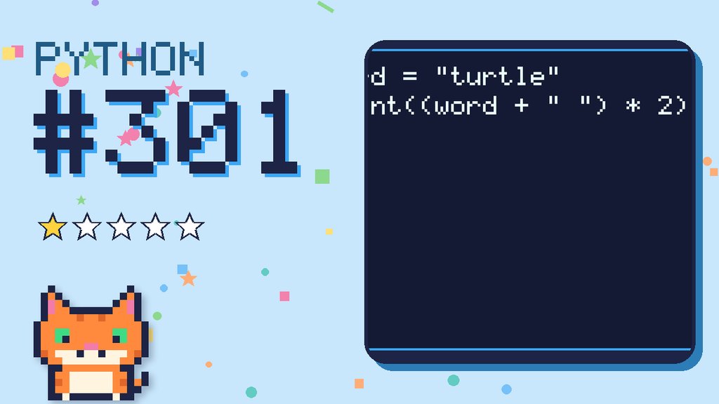 Python Puzzler 301 card