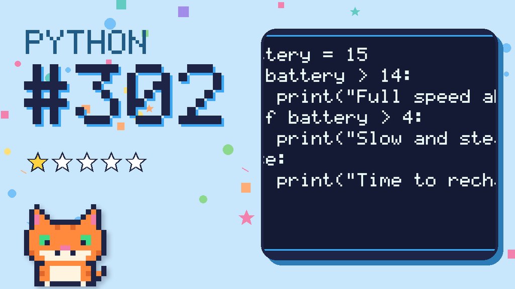 Python Puzzler 302 card