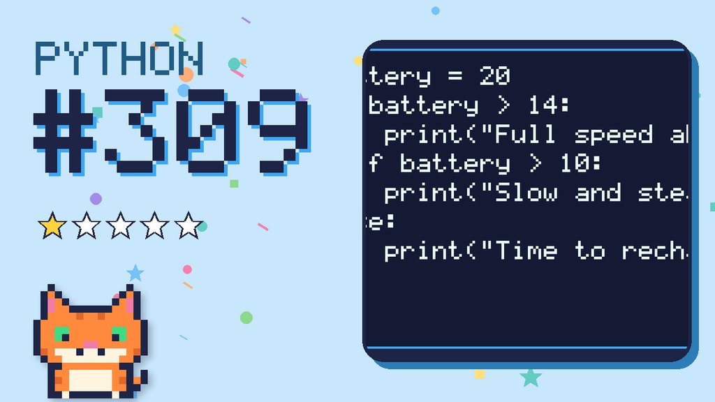 Python Puzzler 309 card