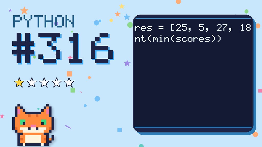 Python Puzzler 316 card