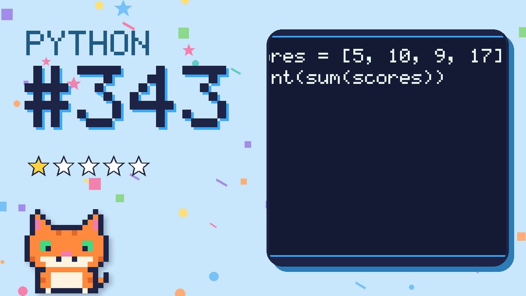 Python Puzzler 343 card