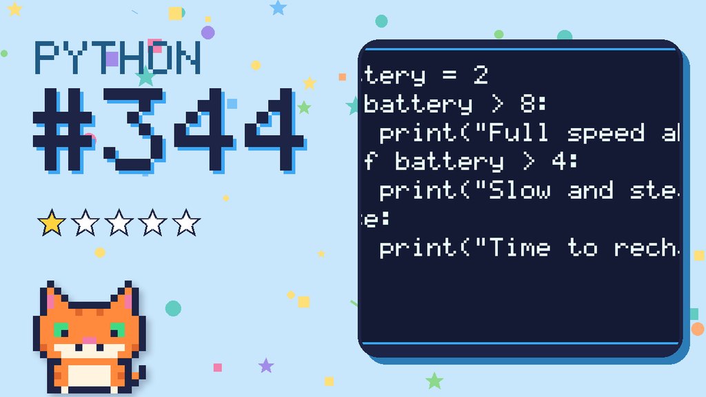 Python Puzzler 344 card