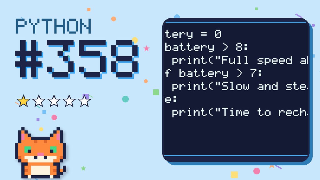 Python Puzzler 358 card