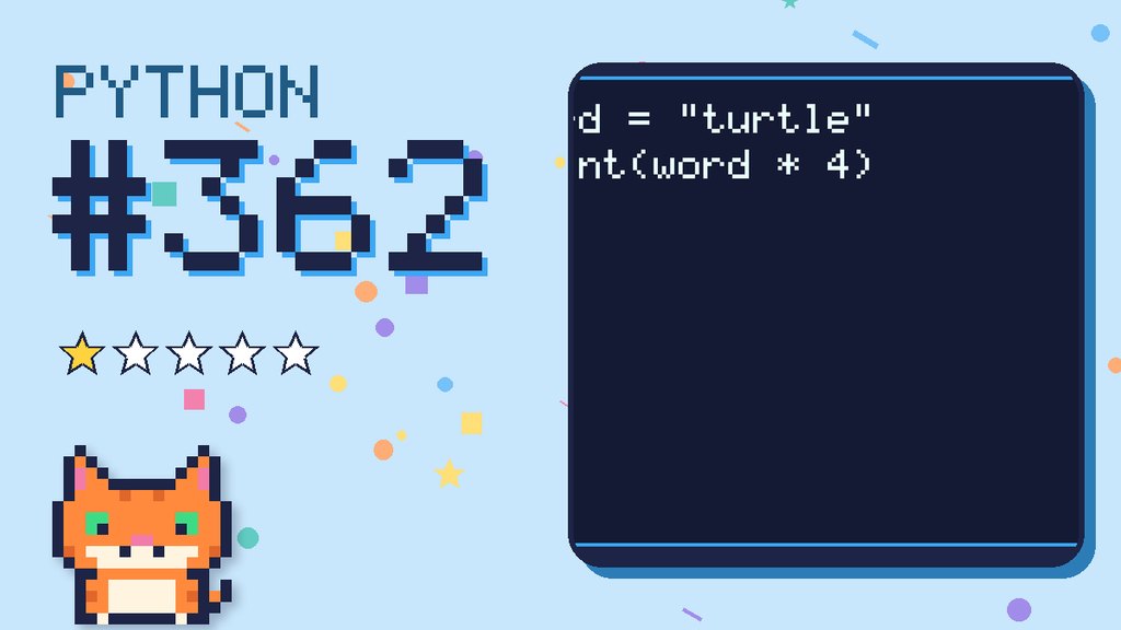 Python Puzzler 362 card