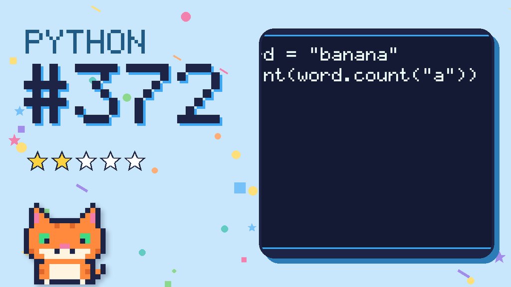 Python Puzzler 372 card