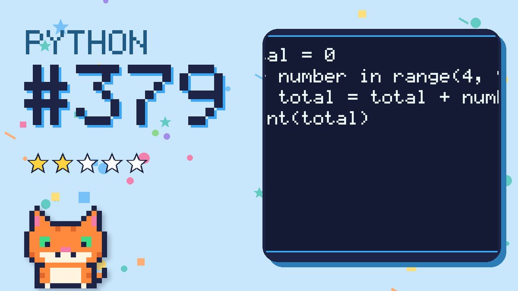 Python Puzzler 379 card