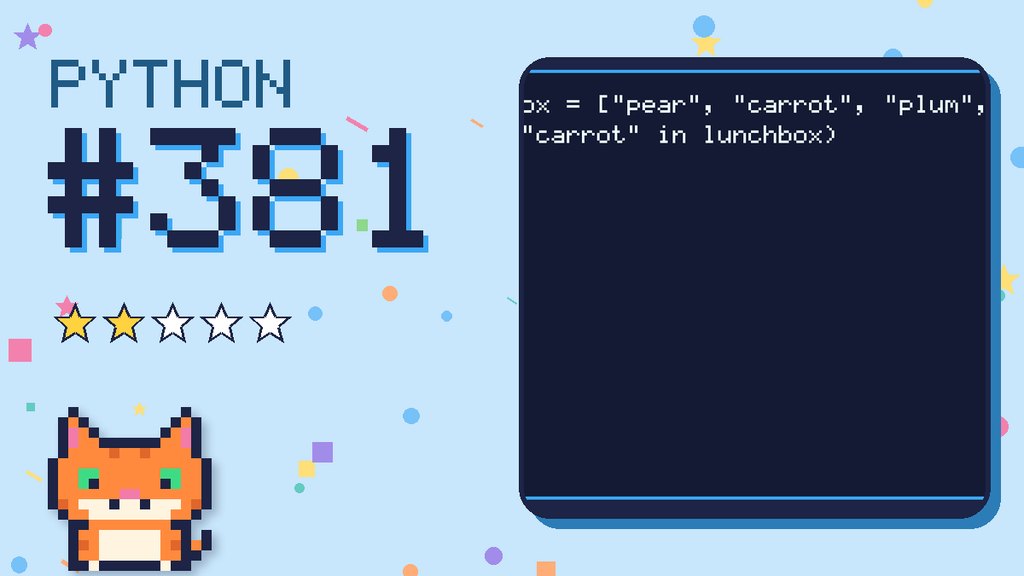 Python Puzzler 381 card