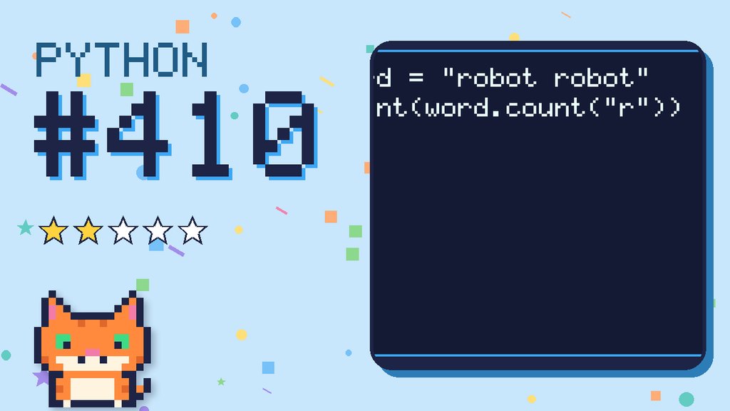 Python Puzzler 410 card